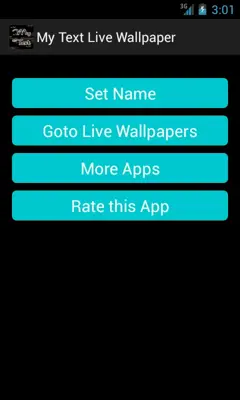 My Name Live Wallpaper android App screenshot 4